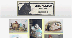 Desktop Screenshot of catsmuseum.org